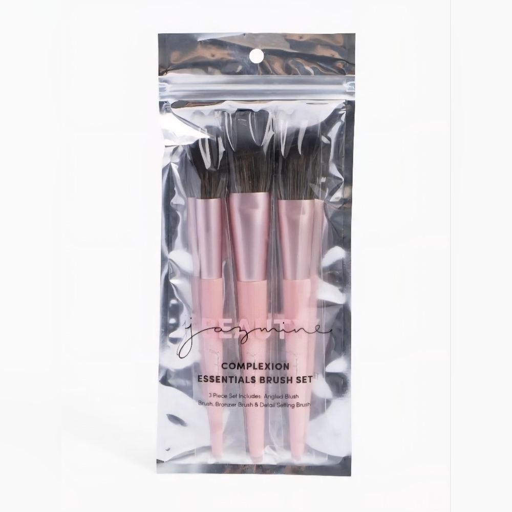 NIB Jazmine Beauty Complexion Essentials Brush Set - Picture 2 of 6